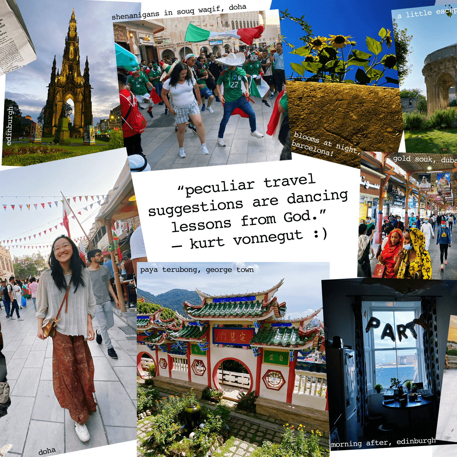 Digital Nomad collage